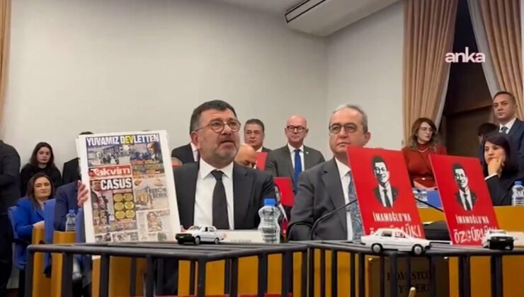 Meclis'te İmamoğlu protestosu: 'Hukuk cinayetiyle karşı karşıyayız'