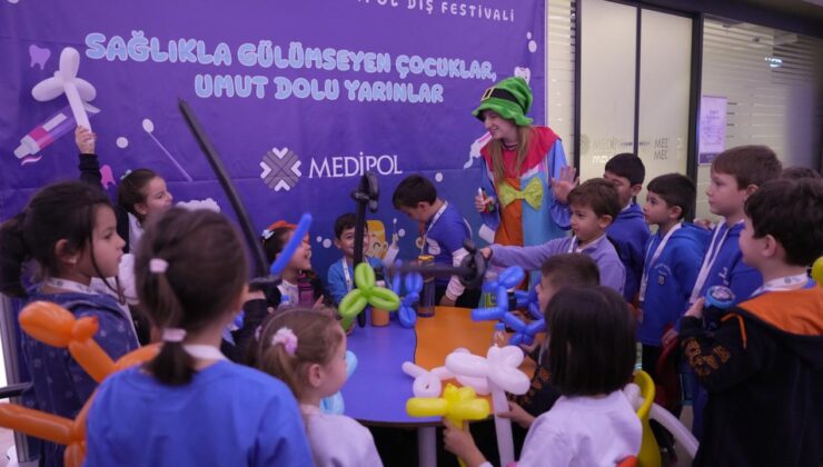 Medipol’de Dünya Çocuk Günü’ne özel “Diş Festivali” coşkusu