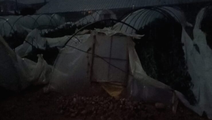 Mersin'de hortum paniği: Şehir karanlığa büründü