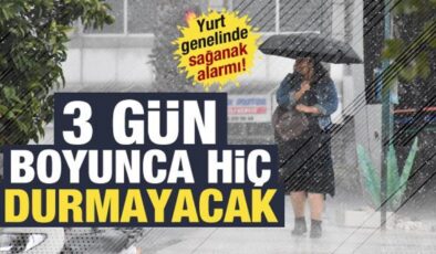 Meteoroloji uzmanından sağanak uyarısı: 3 gün sürecek, tüm yurdu etkileyecek!