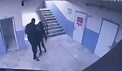 Öğrenciyi merdivenden iten okul müdürü gözaltına alındı