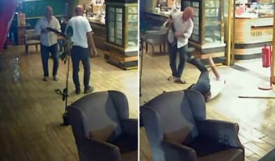 Önce pompalı tüfekle vurdu, sonra dipçikle dakikalarca dövdü! Dehşet anları kamerada