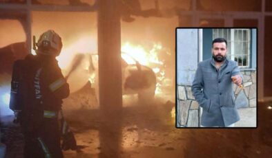 Oto galeriyi kundakladı! Sebebi ortaya çıktı