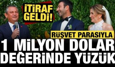 Özel kalem müdürü ifşa etti: Rüşvet parasıyla 1 milyon dolarlık yüzük