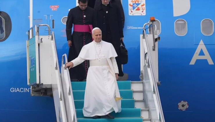 Papa 14. Leo, Ankara’da! İşte ilk görüntüler ve karşılayan isim