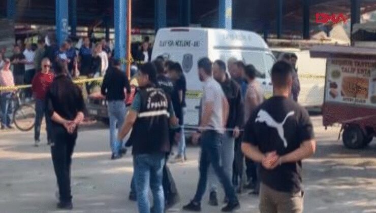 Pazarda dehşet: Alacak kavgasında 2 kişi öldü