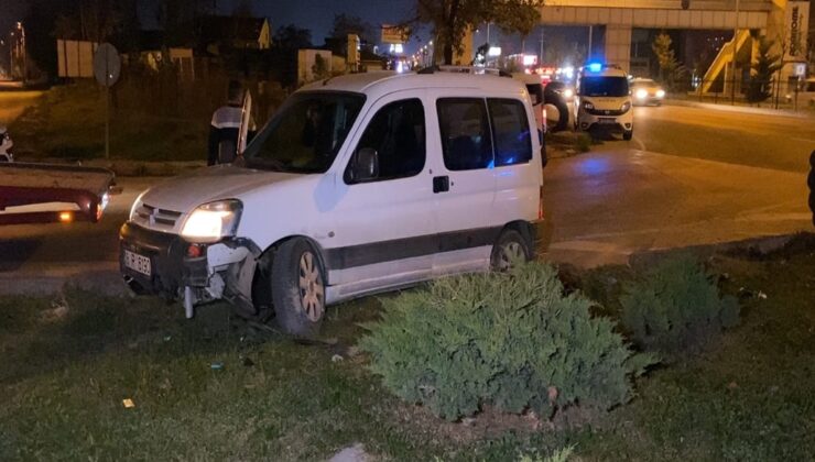 Polisten kaçan çocuk, kaza yapınca yakalandı