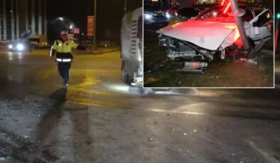 Polisten kaçan ehliyetsiz sürücü dehşet saçtı! Yaralılar var