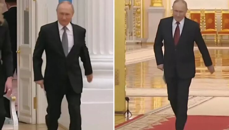 Putin sağ kolunu neden hiç oynatmıyor? Ortaya atılan iddia ilginç