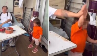 "İstemiyorum seni defol" diye bağırıp kızını itti! Tepki çeken görüntülere inceleme