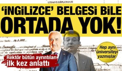 Rektör, İmamoğlu’nun şaibeli geçişini ilk kez anlattı… İngilizce belgesi bile ortada yok