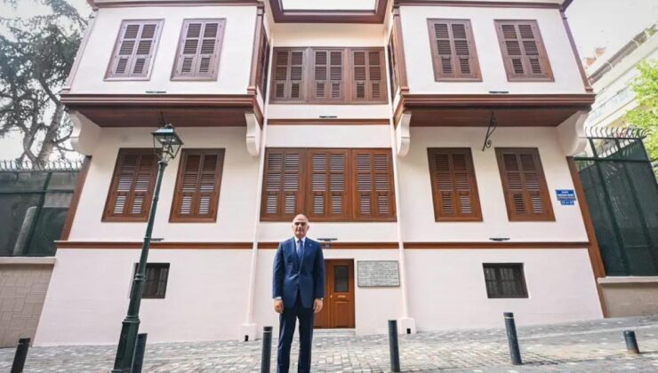 Restorasyonu tamamlanan Selanik’teki Atatürk Evi açıldı