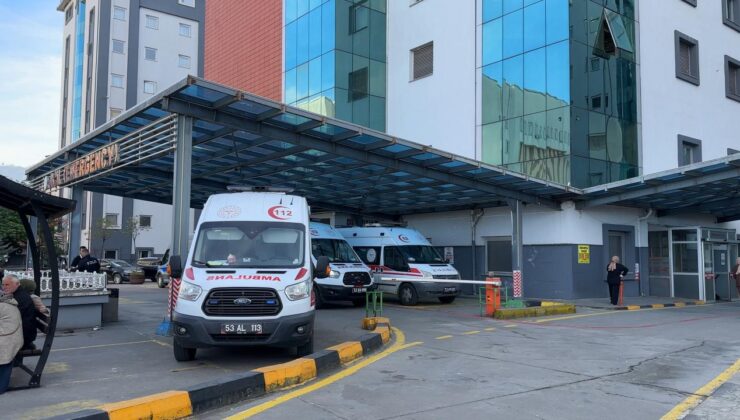 Rize’de 40 öğrenci yedikleri yemekten zehirlenerek hastaneye kaldırıldı