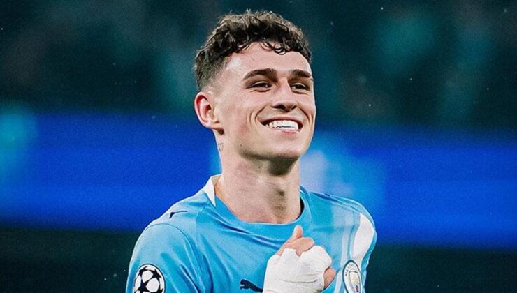 Şampiyonlar Ligi’nde haftanın oyuncusu Phil Foden oldu