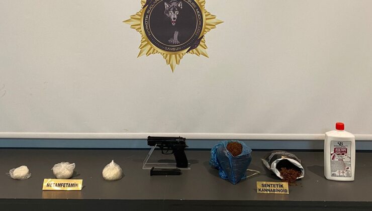 Samsun’da çatı katına uyuşturucu baskını: 1 gözaltı