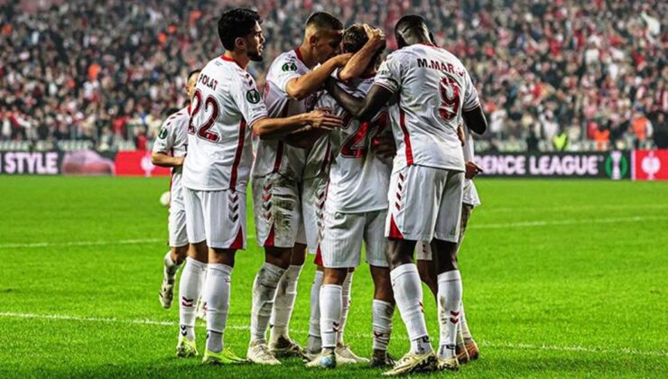 Samsunspor’un Avrupa’da bileği bükülmüyor
