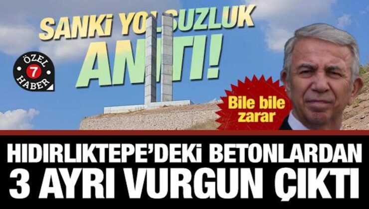 Sanki yolsuzluk anıtı! İhalesi yok, fiyatları şişirme, kamu zararı 72 milyon