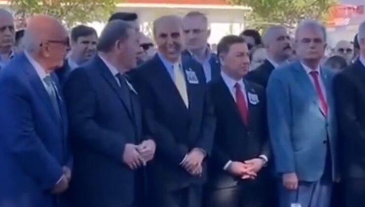 Şehit cenazesinde büyük saygısızlık: Protokol üyeleri gülüştüler