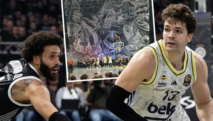 Sırplardan kışkırtıcı pankart! I. Murad’a ve Türklere hakaret