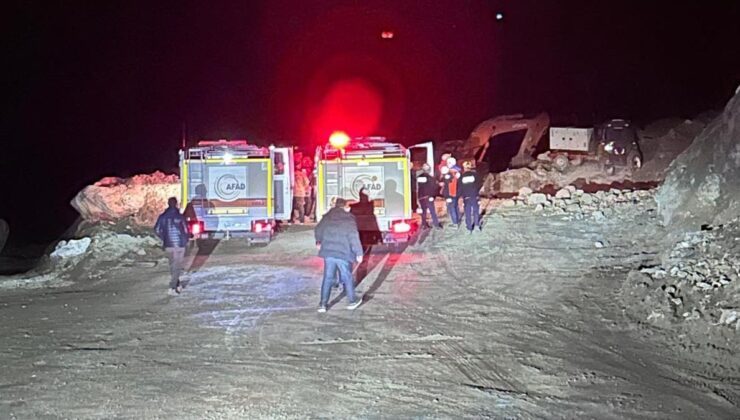 Sivas'ta maden ocağında göçük