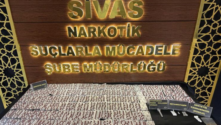 Sivas'ta uyuşturucu operasyonu: 4 şüpheli yakalandı