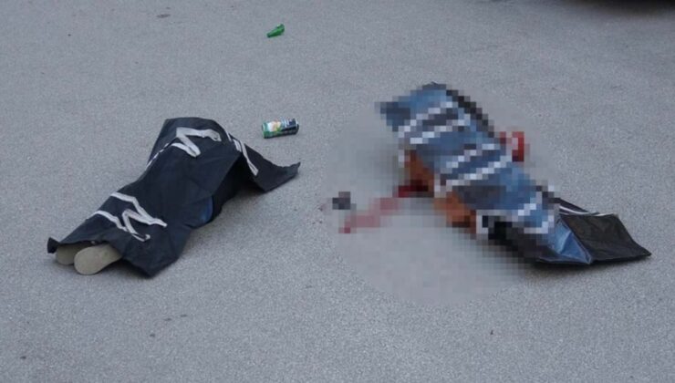 Sokak ortasında dehşet! Kovaladığı kadını öldürüp, intihar etti