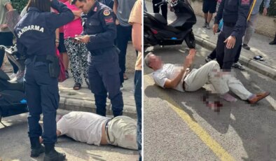 Sokak ortasında dehşet! Rus çiftin tartışması kanlı bitti