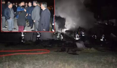 Son anda dışarı çıkarıldılar! Zihinsel engelli 3 kardeşin yaşadığı ev kül oldu