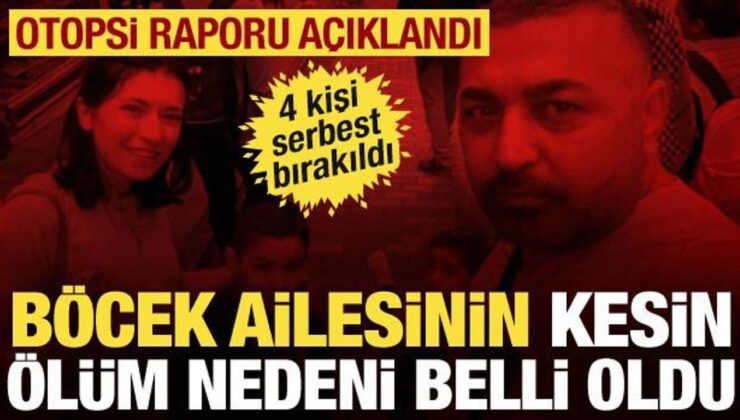 Son dakika: Böcek ailesinin otopsi raporu açıklandı! Neden zehirlendikleri belli oldu