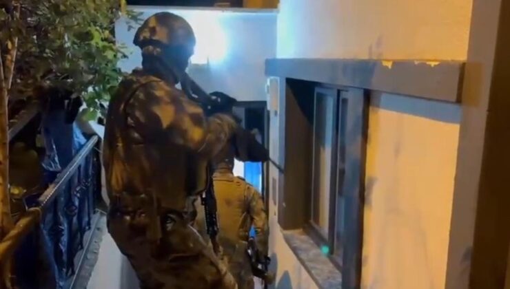 Sultanbeyli’de suç örgütüne operasyonda 20 gözaltı