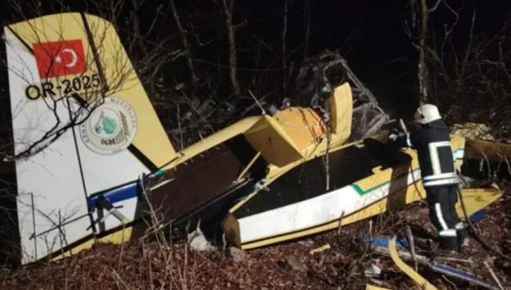 Tarım ve Orman Bakanlığı'ndan düşen uçağa ilişkin açıklama