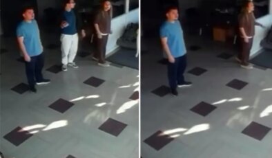 Telefonlarına gelen mesajın ardından böyle beklediler