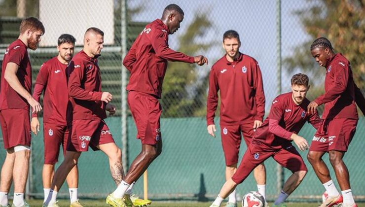 Trabzonspor 5 eksikle İstanbul’a gitti! Kadro açıklandı