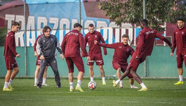 Trabzonspor, Alanya maçı hazırlıklarını tamamladı