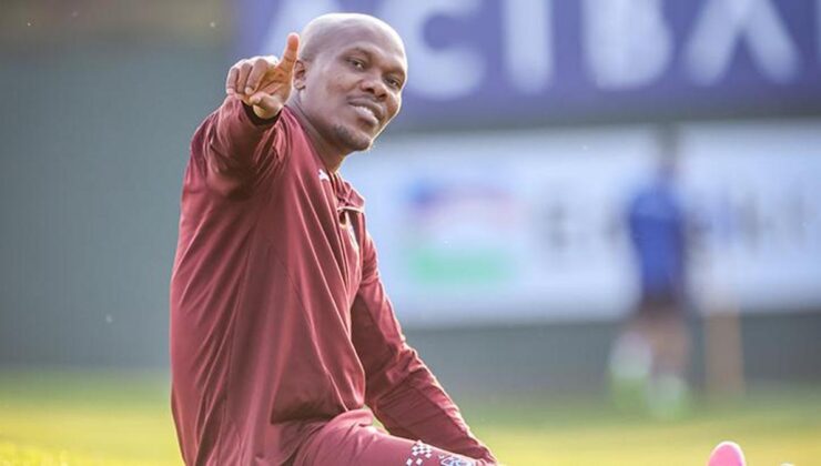 Trabzonsporlu Nwakaeme dönmek için sabırsızlanıyor