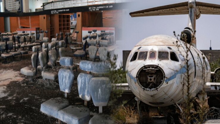 Turistik adanın ortasındaki havalimanı tam 51 yıldır kaderine terk edildi