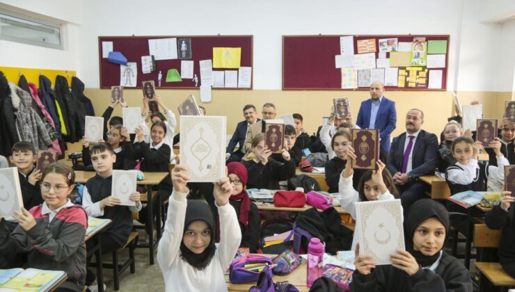 Türkiye Diyanet Vakfı, Kerim dersini tercih eden öğrencilere Kur’an-ı Kerim ulaştıracak