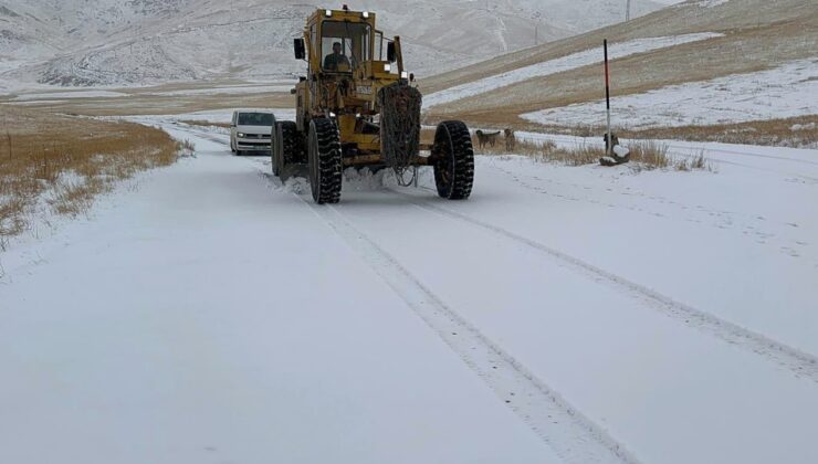Türkiye'nin doğusuna kar yağdı
