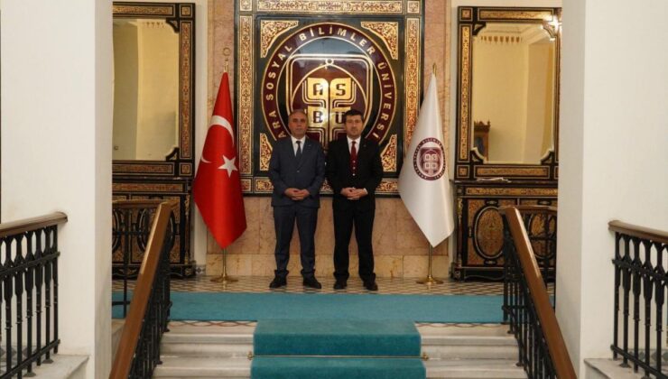 TYB İstanbul Şube Başkanı Bıyıklı’dan ASBÜ Rektörü Arıcan’a ziyaret