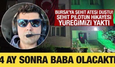 Uçak kazasında şehit düşen pilot Uslu, 4 ay sonra baba olacaktı