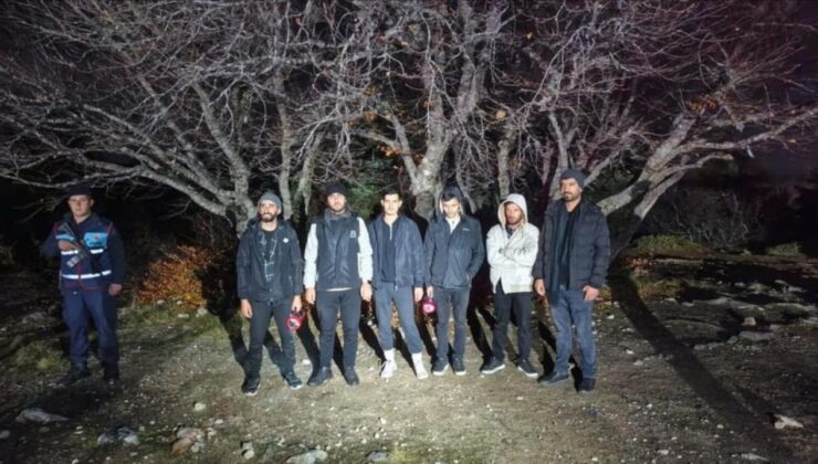 Uludağ’da ormanda mahsur kalan 6 kişi kurtarıldı