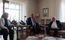 Ümit Özdağ'dan İmamoğlu ailesine ziyaret