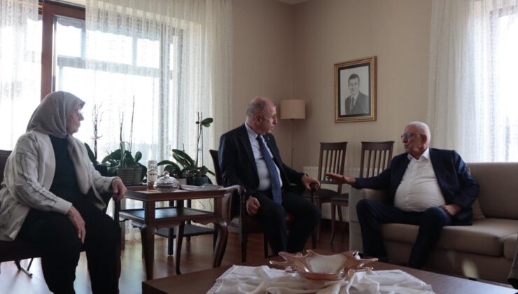 Ümit Özdağ'dan İmamoğlu ailesine ziyaret