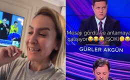 Ünlü spiker canlı yayında baba olacağını öğrendi! Eşinin çektiği video gündem oldu