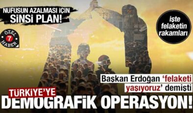 Veriler ortaya konuldu: Nüfusun azalması için sinsi plan! Demografik felaketin rakamları