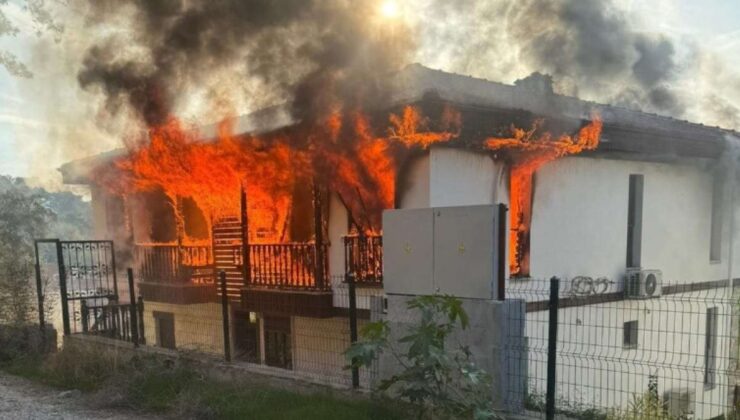 Villayı küle çevirdi: 2 jandarma yaralı, 1 ölü