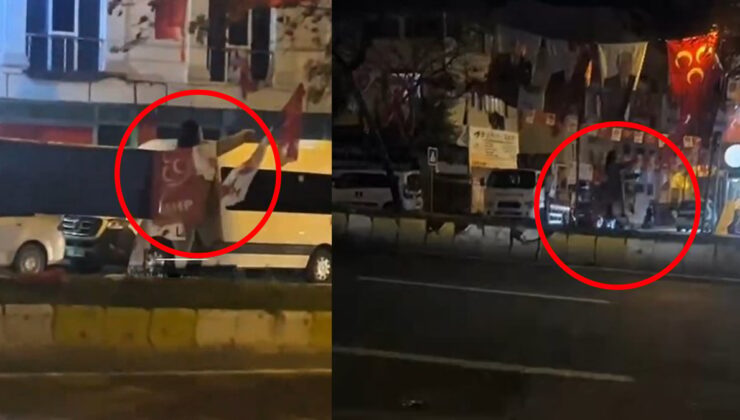 'İmralı'yla görüşenin bayrağı burada olamaz' diyen kadın bıçakla tek tek kesti