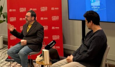 Yazar Güray Süngü, Türkiye Tasarım Vakfı’nda okurlarıyla bir araya geldi