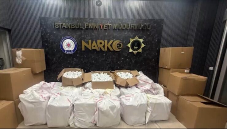 Yerlikaya duyurdu: 3 ile eş zamanlı operasyon1 Milyonlarca uyuşturucu hap ele geçirildi