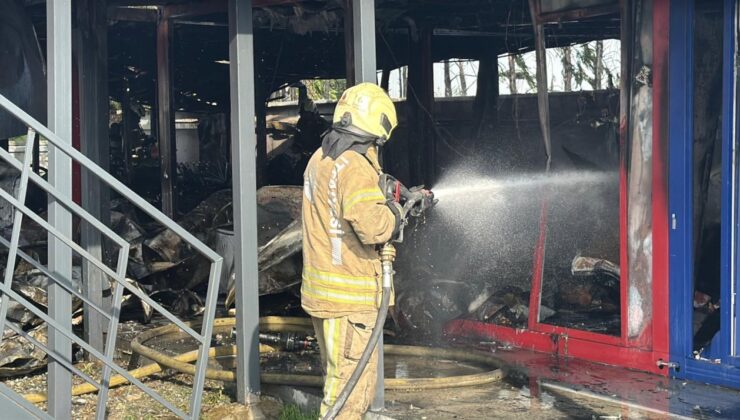 Yıldız Teknik Üniversitesi'nde yangın paniği